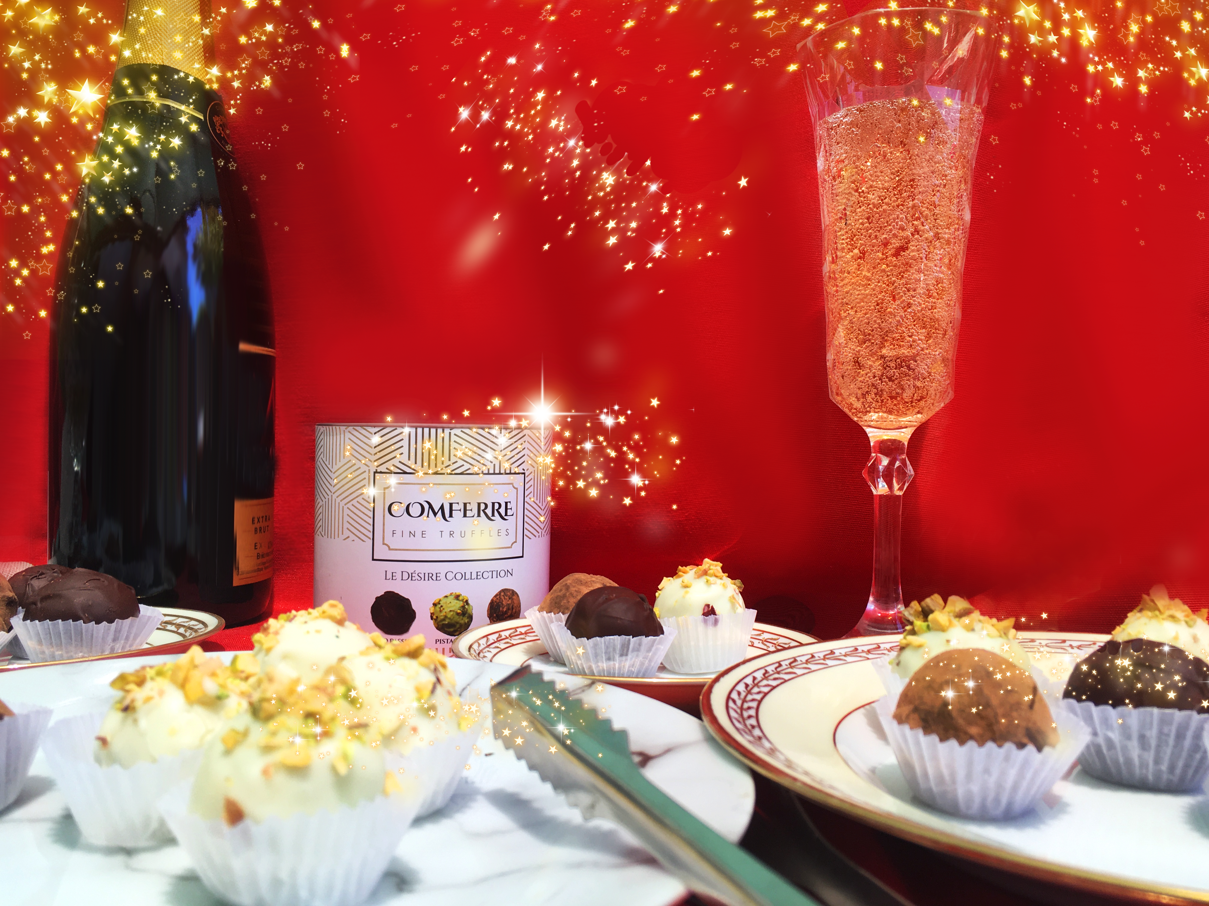 Le desire trufas de chocolate