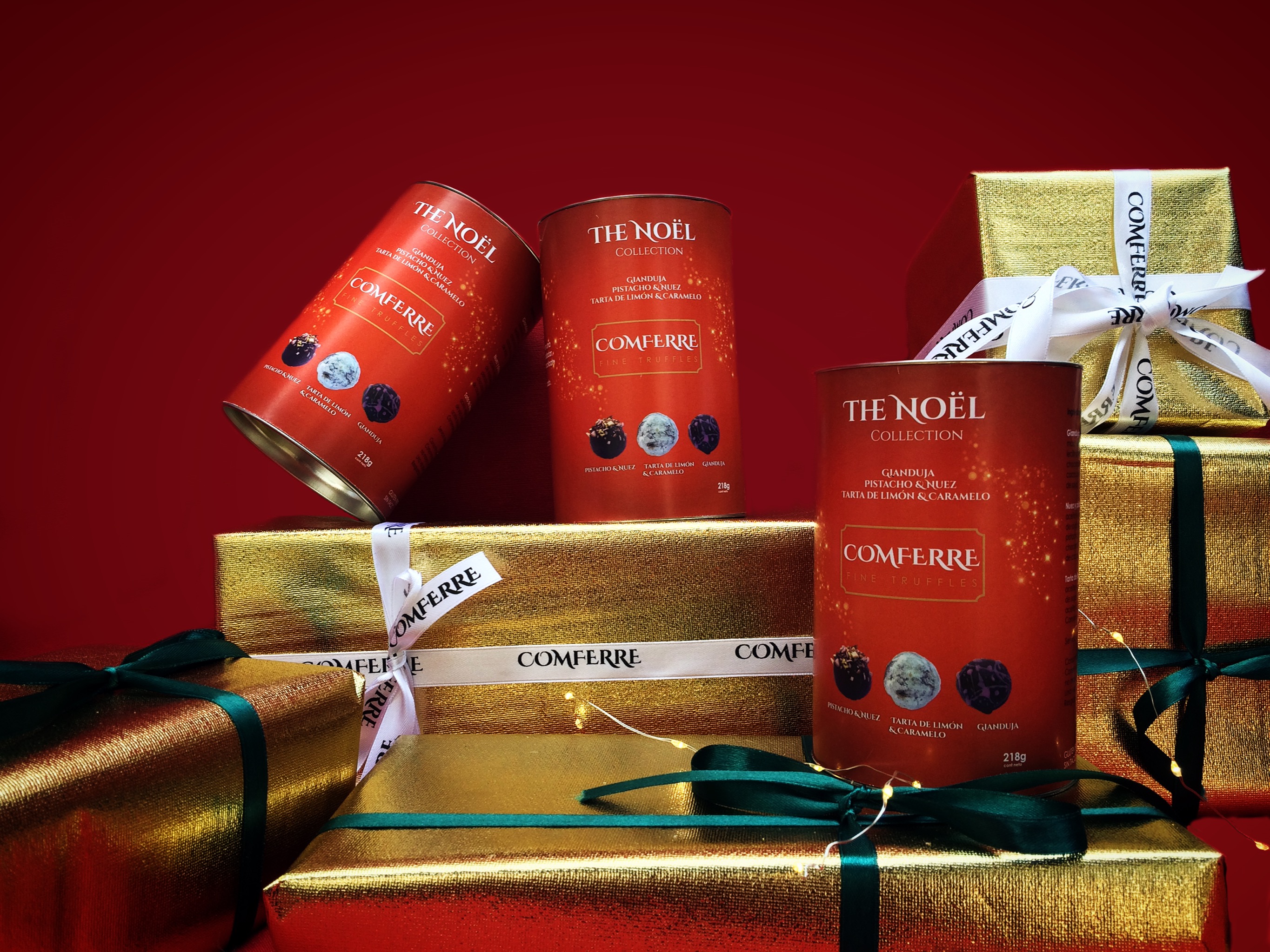 comfere trufas chocolates finos